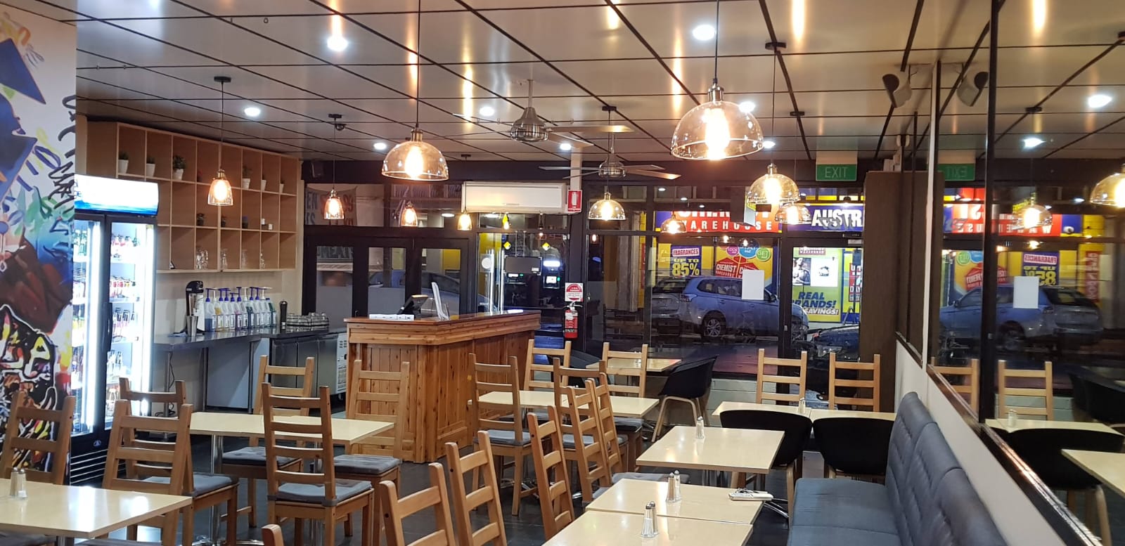 Cozy dining area - The Burger House
